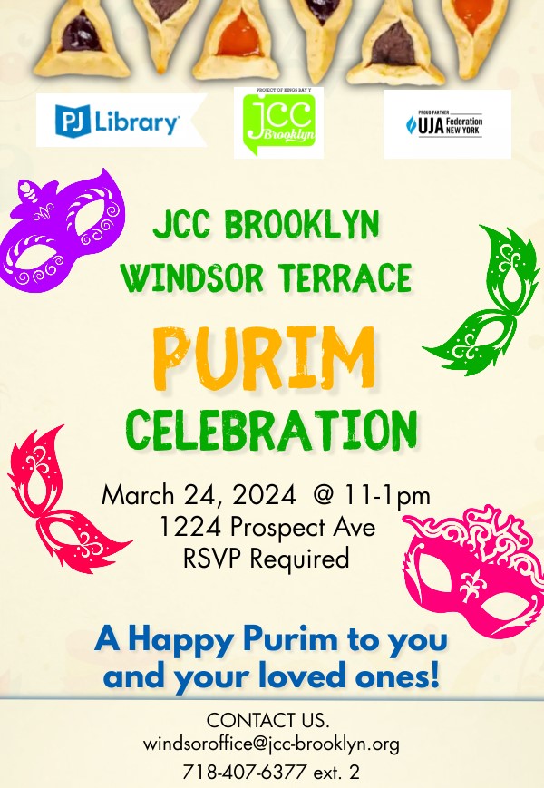 Purim Celebration - JCC Brooklyn Windsor Terrace